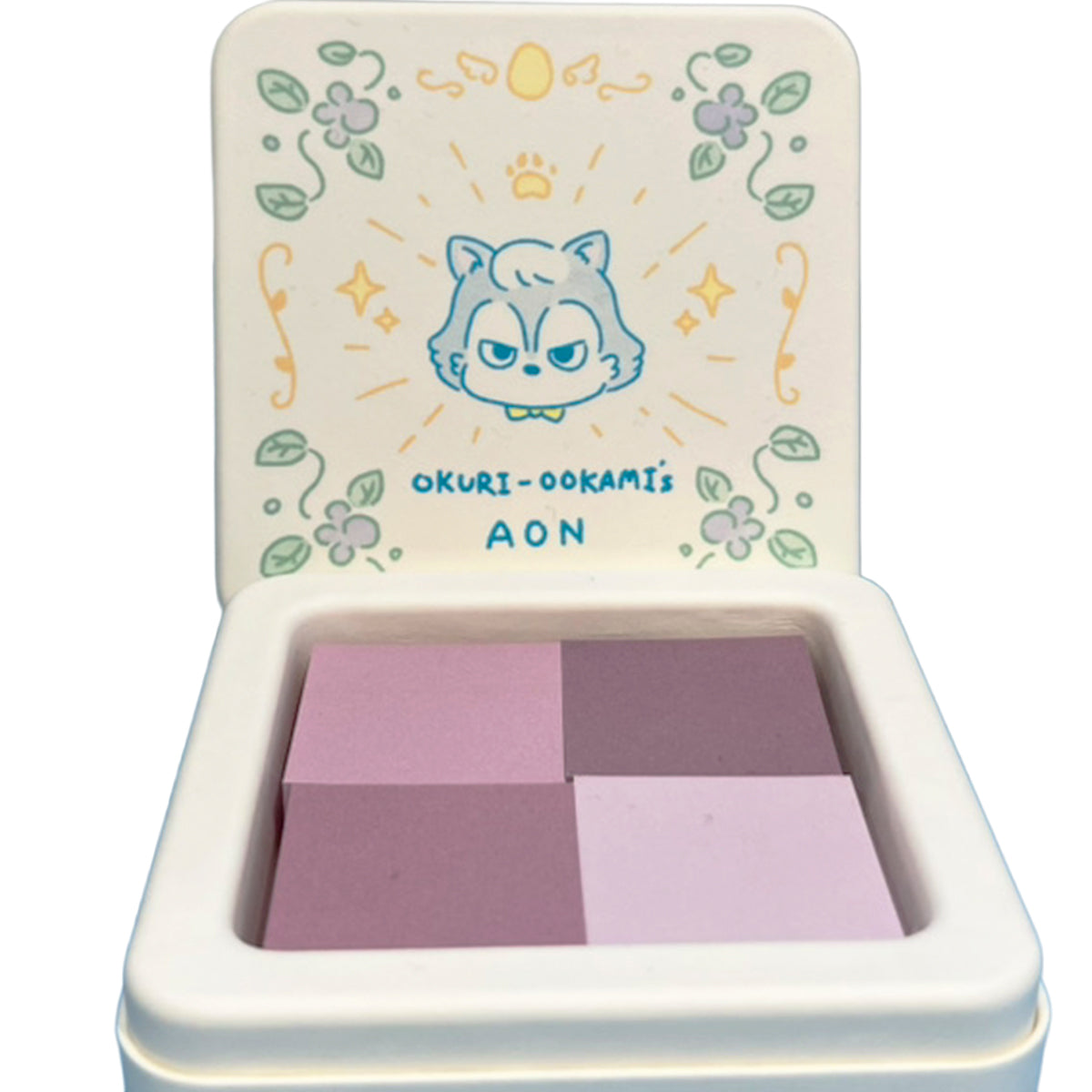 パルプモウルドケース(アイシャドウ風付箋付き)