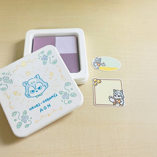 パルプモウルドケース(アイシャドウ風付箋付き)