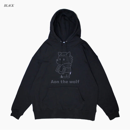 【数量限定】オオカミのアオン パーカー