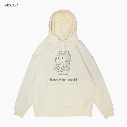 【数量限定】オオカミのアオン パーカー