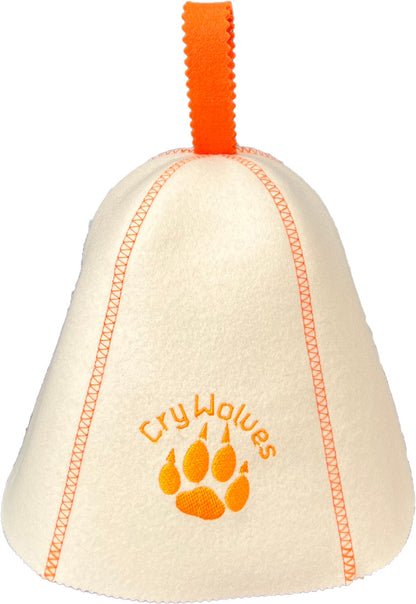 【ホルダー限定20%OFF】CryWolves サウナハット (メリノウール100%)  羊毛厚 2.00mm