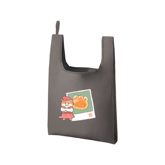 【カワウソ】パンのミニトート(グレーorオリーブ)