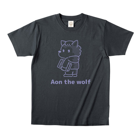 【数量限定】『オオカミのアオン』Tシャツ オーガニックコットン100％ 5.3oz