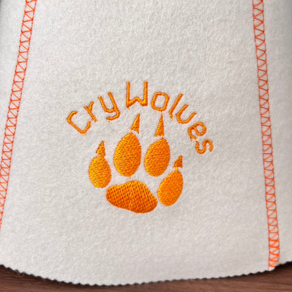 【ホルダー限定20%OFF】CryWolves サウナハット (メリノウール100%)  羊毛厚 2.00mm