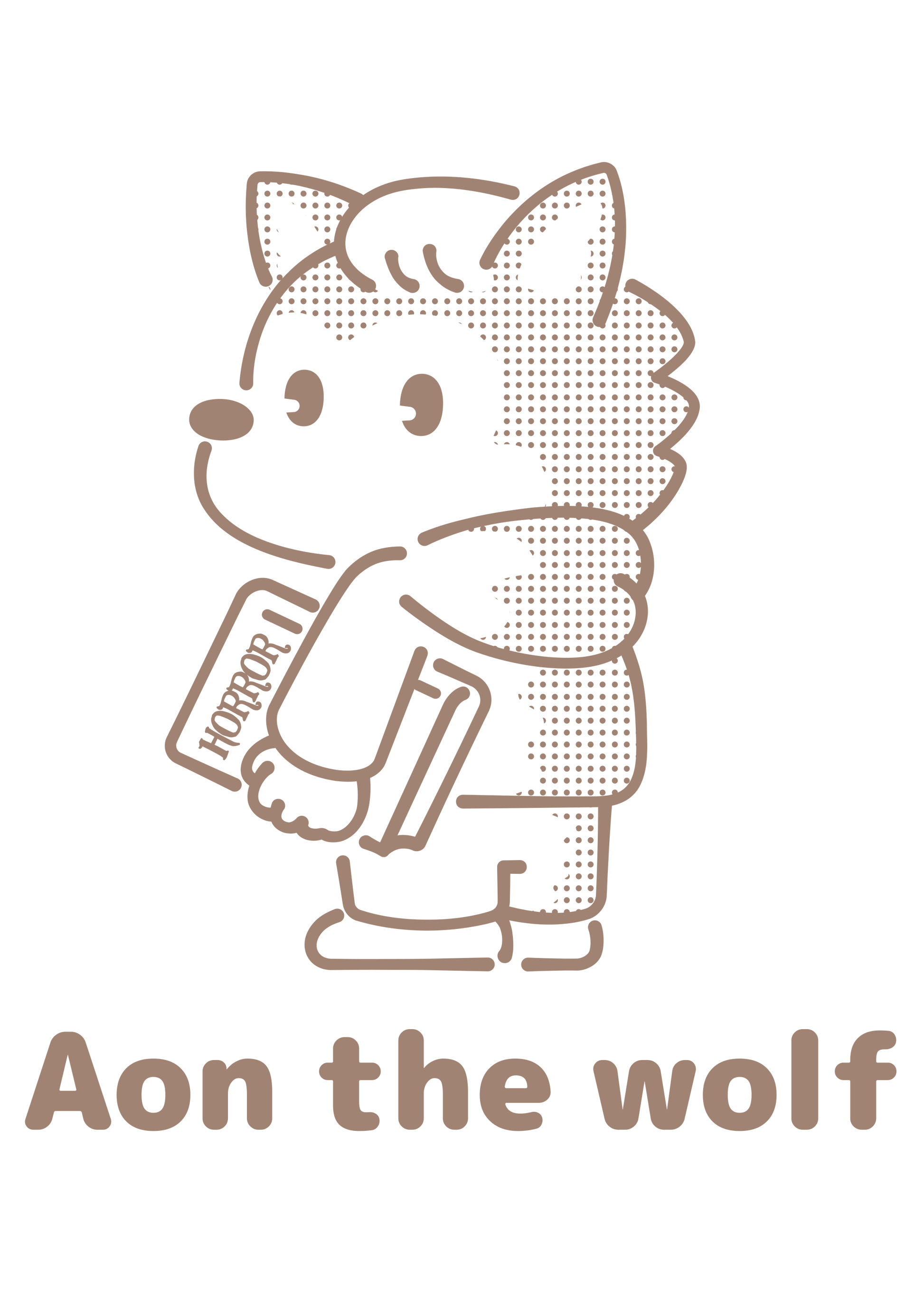 数量限定】オオカミのアオン パーカー – おくり狼のアオン 公式