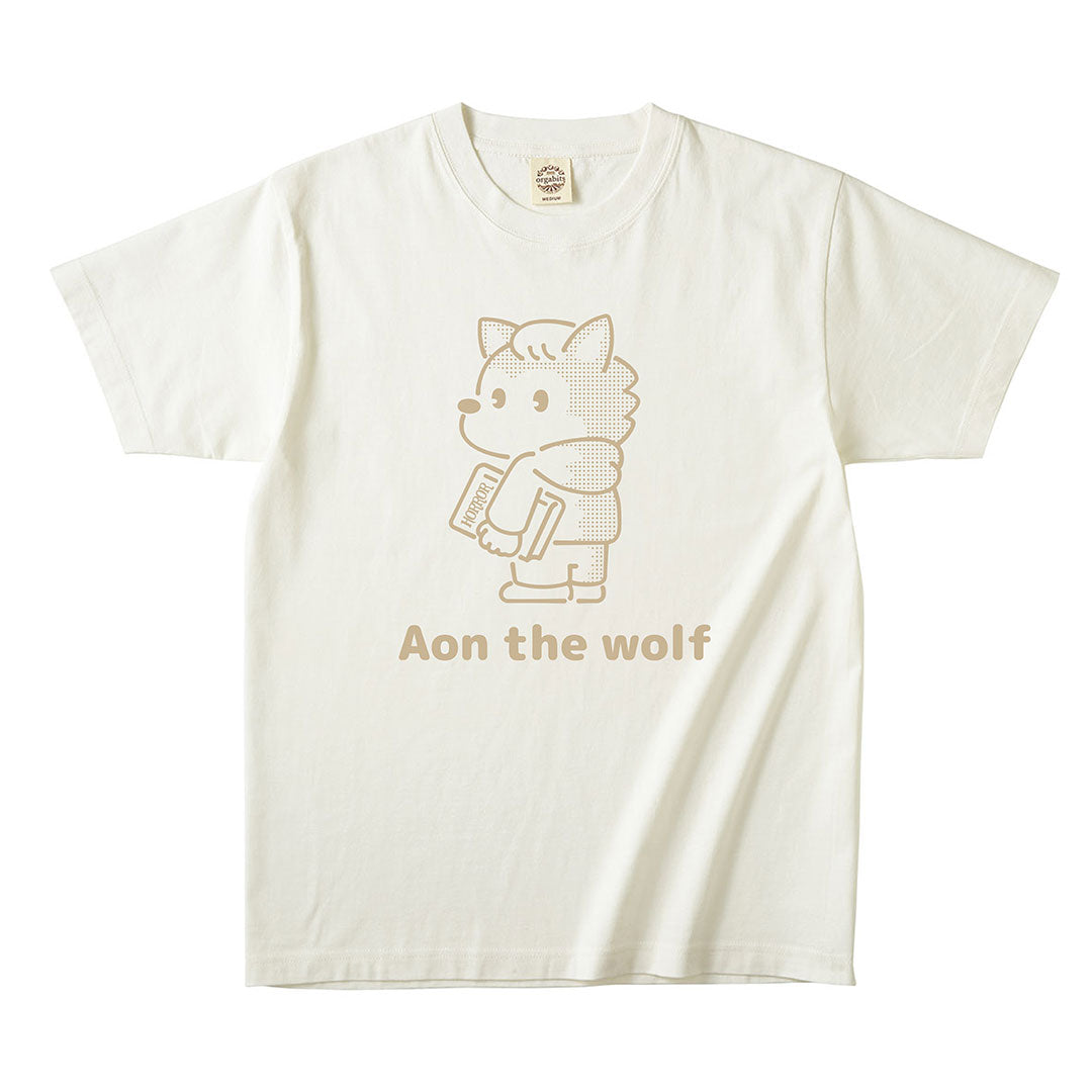 【数量限定】『オオカミのアオン』Tシャツ オーガニックコットン100％ 5.3oz