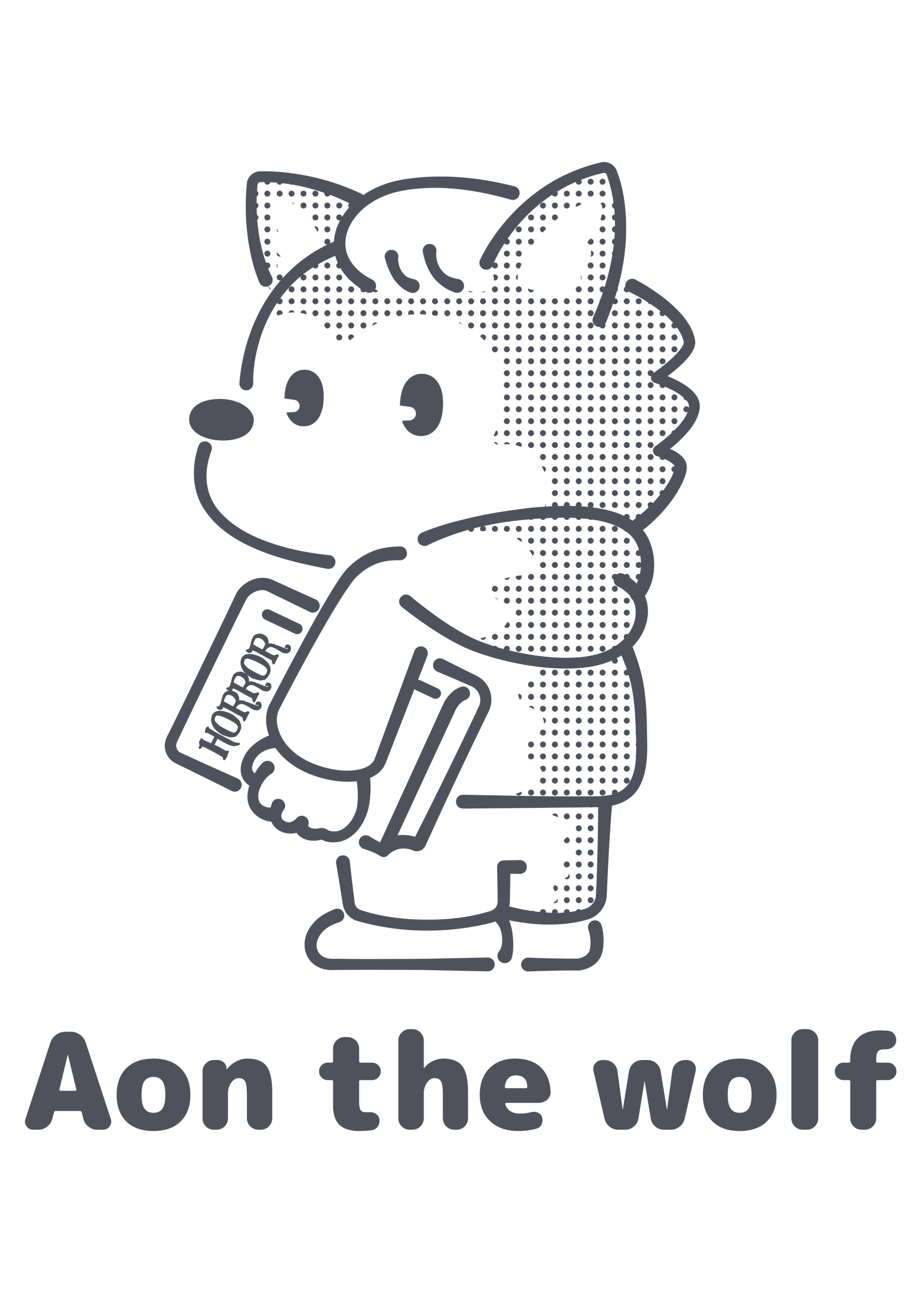 数量限定】オオカミのアオン パーカー – おくり狼のアオン 公式