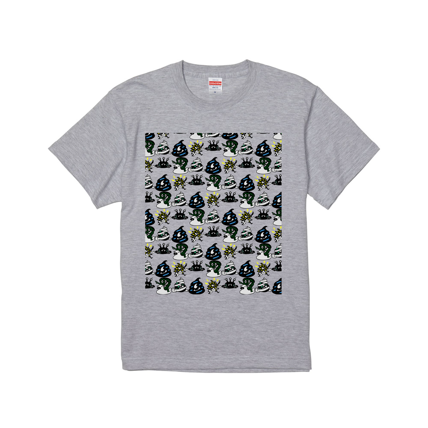 【unmon】うんこまみれ！ Tシャツ