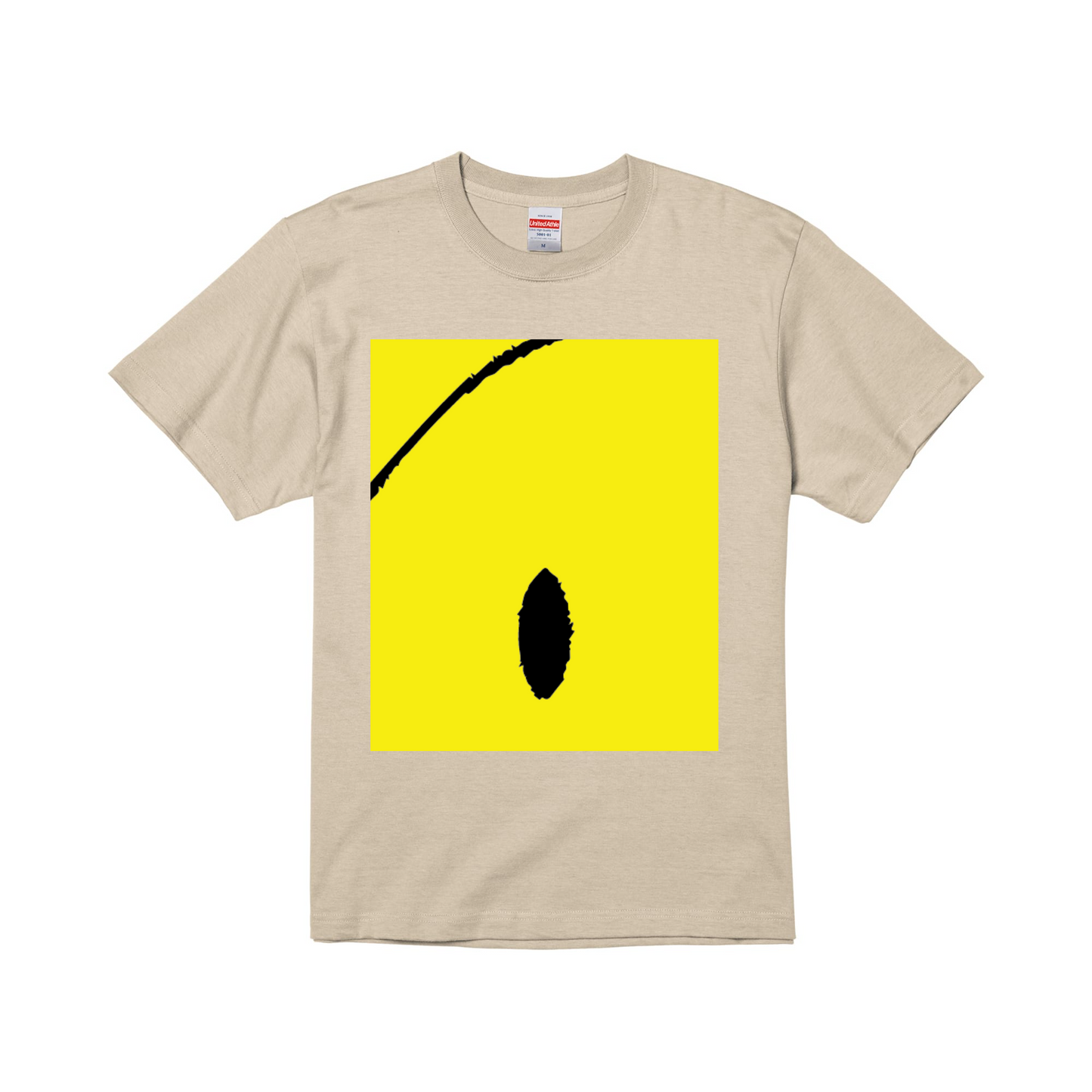 サンドベージュスタンダード半袖Tシャツ Lサイズ