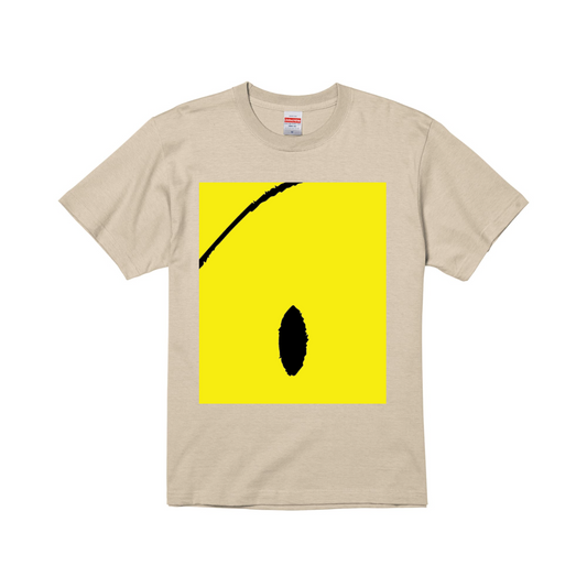 サンドベージュスタンダード半袖Tシャツ Lサイズ