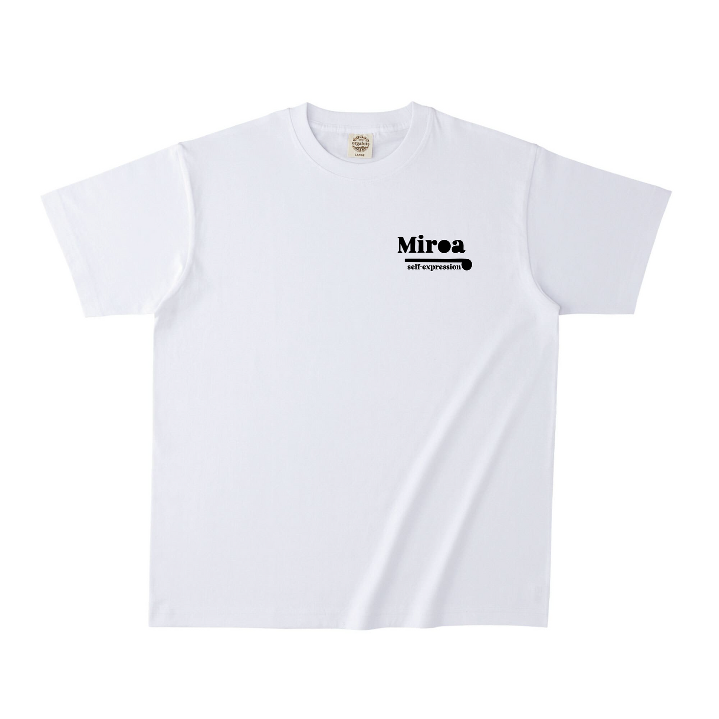 Miroa ロゴワンポイントT